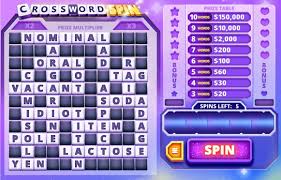 Crossword Spin